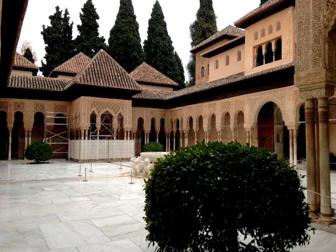 Alhambra à Grenade.