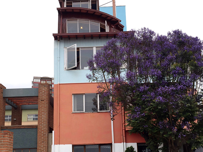 La Sebastiana, maison de Pablo Neruda.